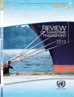 review of maritime transport 2015 imagen de la portada del libro