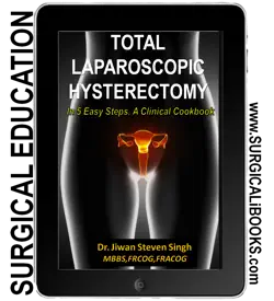 total laparoscopic hysterectomy in 5 easy steps book cover image