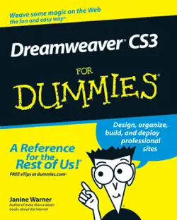 dreamweaver cs3 for dummies book cover image