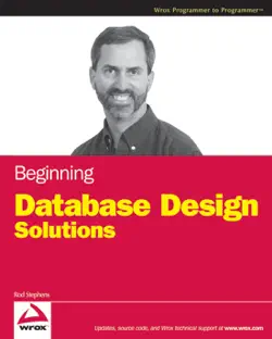 beginning database design solutions book cover image