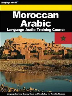 moroccan arabic language audio training course book cover image
