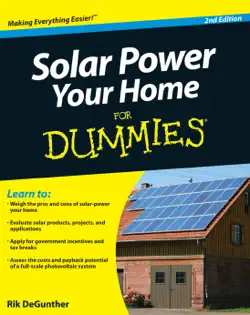 solar power your home for dummies book cover image