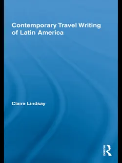 contemporary travel writing of latin america book cover image