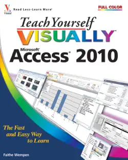 teach yourself visually access 2010 book cover image