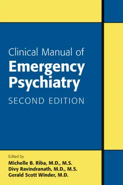 clinical manual of emergency psychiatry book cover image