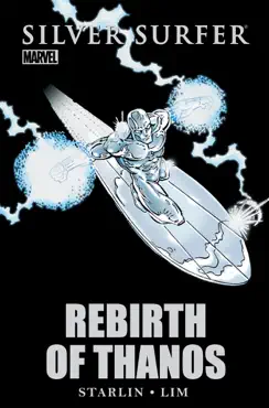 silver surfer: rebirth of thanos book cover image