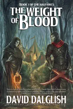 the weight of blood, (the half-orcs, book 1) book cover image