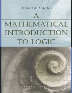 a mathematical introduction to logic book cover image