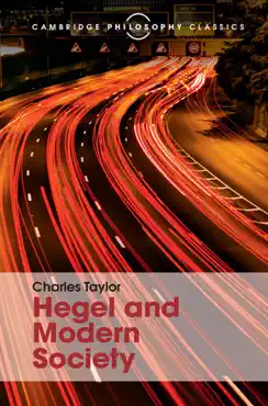 hegel and modern society imagen de la portada del libro