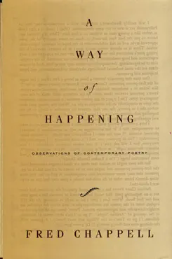 a way of happening book cover image