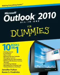 outlook 2010 all-in-one for dummies book cover image