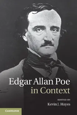 edgar allan poe in context book cover image