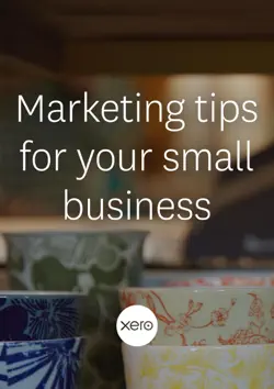 marketing tips for your small business book cover image