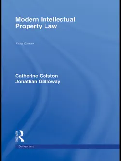 modern intellectual property law book cover image