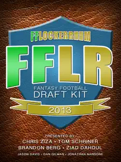 2013 fantasy football draft kit book cover image