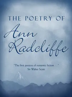 the poetry of ann radcliffe imagen de la portada del libro