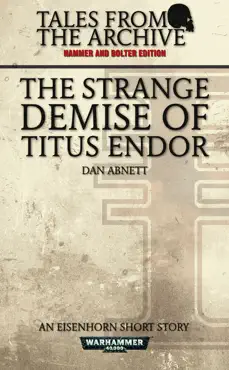 the strange demise of titus endor book cover image