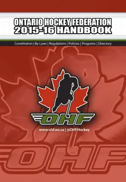 2015-16 ontario hockey federation handbook book cover image