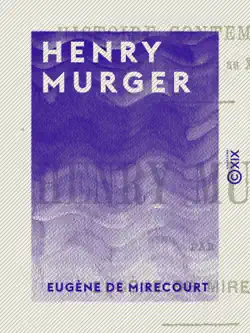 henry murger book cover image