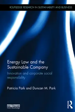 energy law and the sustainable company book cover image