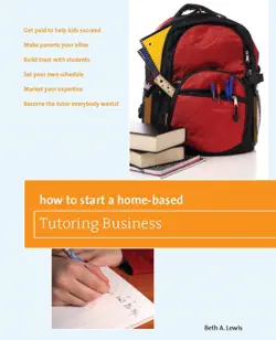 how to start a home-based tutoring business book cover image