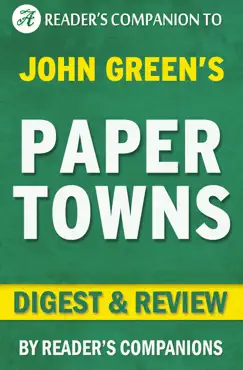 paper towns by john green i digest & review book cover image