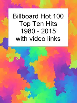 billboard top ten hits 1980-2015 with video links book cover image