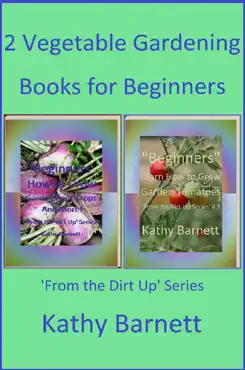 2 vegetable gardening books for beginners book cover image