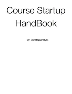 course startup handbook book cover image