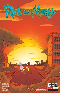 rick & morty #13 book cover image