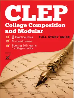 clep college composition and modular 2017 book cover image