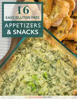 16 easy gluten free appetizers and snacks book cover image