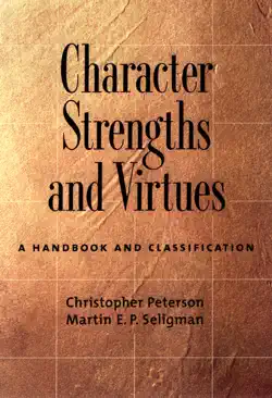 character strengths and virtues book cover image