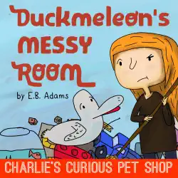 duckmeleon's messy room book cover image
