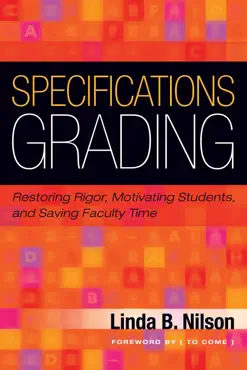 specifications grading book cover image