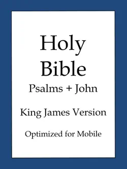 the holy bible, king james version lite book cover image