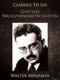 goethes wahlverwandtschaften imagen de la portada del libro