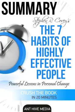 steven r. covey’s the 7 habits of highly effective people: powerful lessons in personal change summary book cover image
