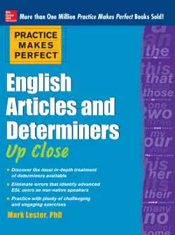 practice makes perfect english articles and determiners up close book cover image