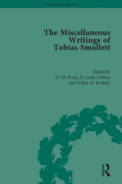 the miscellaneous writings of tobias smollett book cover image