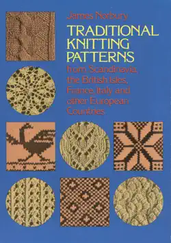 traditional knitting patterns book cover image