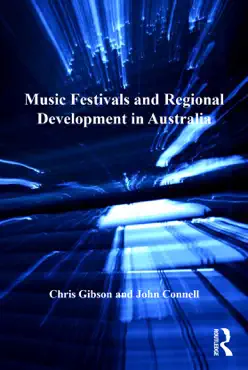 music festivals and regional development in australia book cover image
