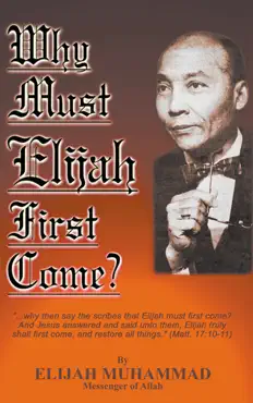 why must elijah first come book cover image