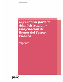 ley federal para la administración y enajenación de bienes del sector público imagen de la portada del libro