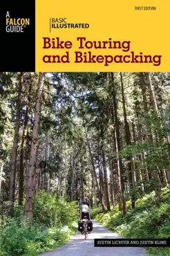 basic illustrated bike touring and bikepacking book cover image