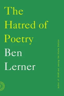 the hatred of poetry book cover image