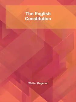 the english constitution imagen de la portada del libro