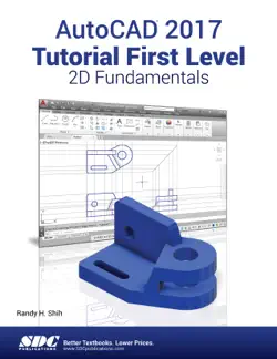 autocad 2017 tutorial first level 2d fundamentals book cover image