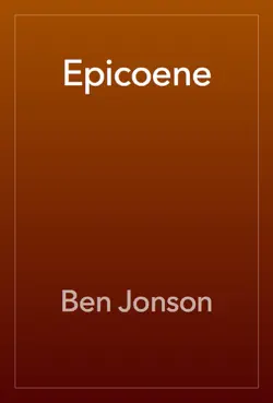 epicoene book cover image