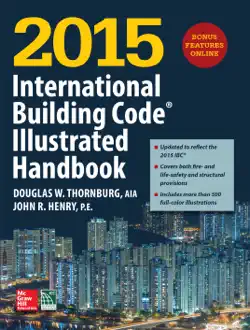 2015 international building code illustrated handbook book cover image